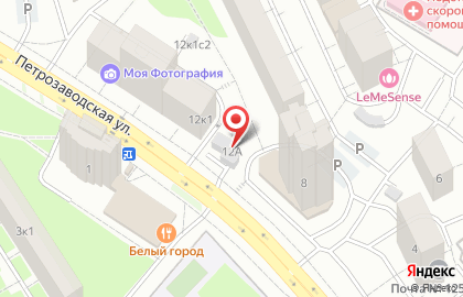 Pit-stop на Петрозаводской улице на карте