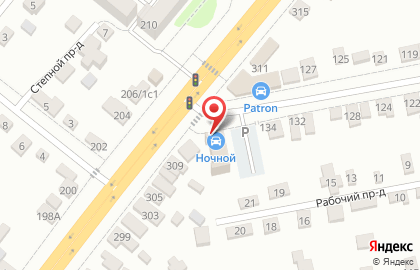 Магазин автозапчастей Ночной на карте