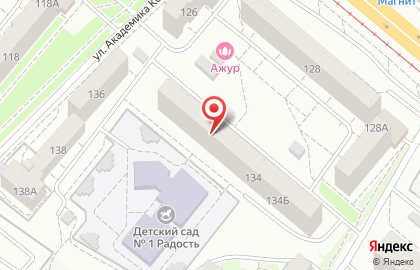 Угловой на проспекте Ленина на карте