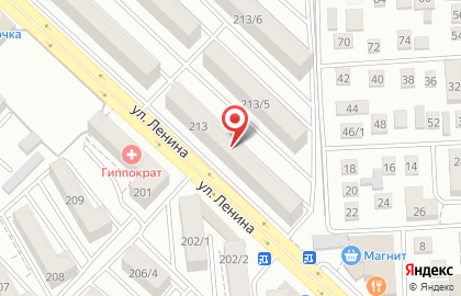 Династия на улице Ленина на карте