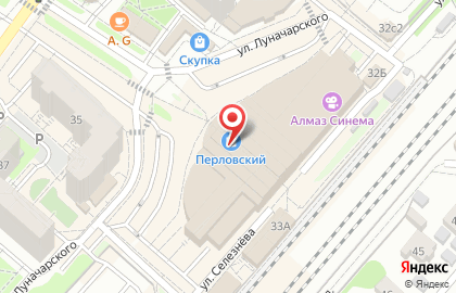 Терминал МТС-Банк на улице Селезнёва на карте