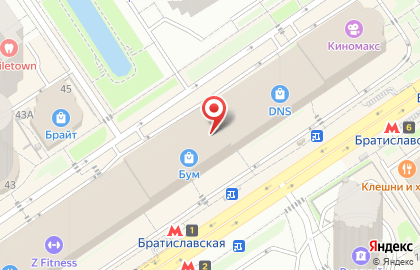 Ювелирный салон Opera на Братиславской на карте