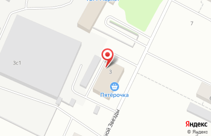 Оптовая фирма на улице Красной Звезды на карте