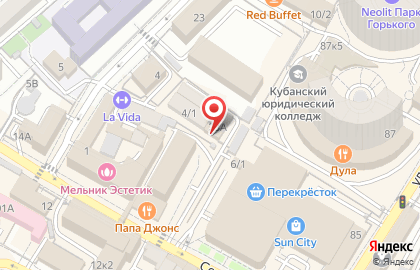 Столовая Провиант на улице Юных Ленинцев на карте