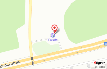 Газойл в Дзержинском районе на карте