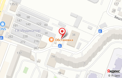 Автостоянка в Минеральных Водах на карте