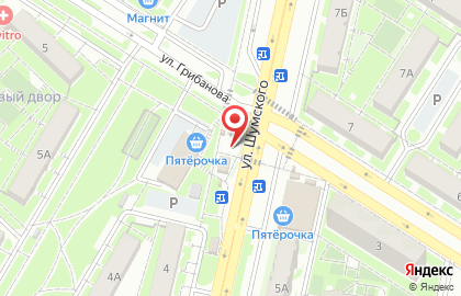 Киоск быстрого питания Пит-стоп в Советском районе на карте