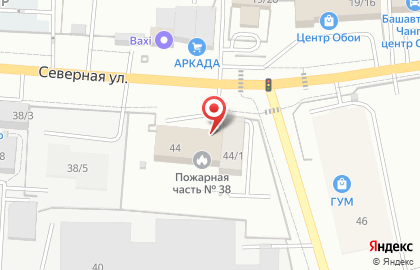 12 отряд ФПС по Республике Башкортостан Пожарно-спасательная часть №38 на карте
