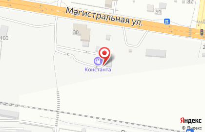 АЗС на Магистралиной улице на карте