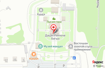 Дацан Ринпоче Багша на карте