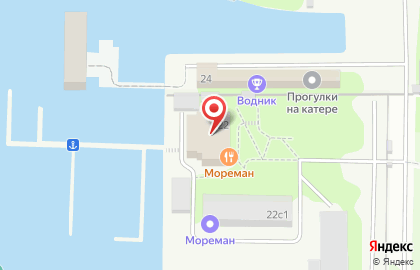 Ресторан Мореман на карте