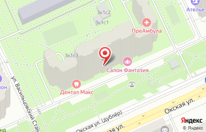 Сервисный центр Apple IVEstore на улице Окская, 3к1 на карте