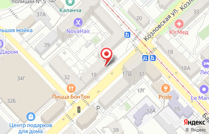 Детско-юношеский центр Ворошиловского района на карте