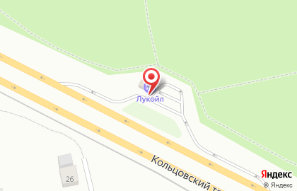 Лукойл-ликард на метро Ботаническая на карте