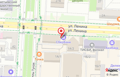 Ремонтная мастерская на улице Ленина на карте