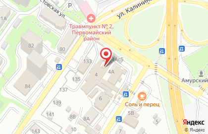 Магазин товаров для дома Юнификс в Первомайском районе на карте