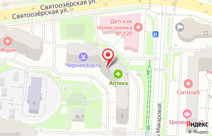 Автошкола Руль на Святоозерской улице на карте