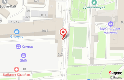 Дом быта Минутка на Ленинском проспекте на карте