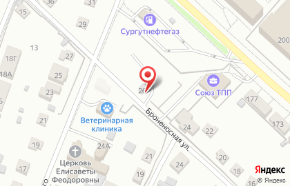 Автостоянка Лермонтовская на карте