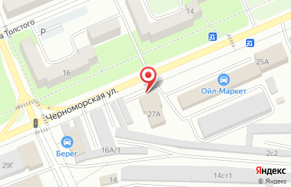 Мастерская по изготовлению памятников Дом камня на Черноморской улице на карте