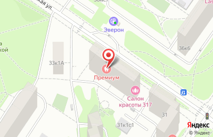 Стоматология Премиум на Болотниковской улице на карте