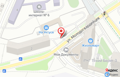 Киоск по продаже фруктов и овощей в Чкаловском районе на карте