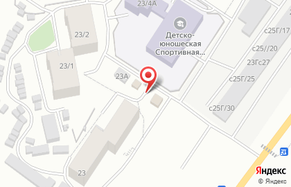 Продовольственный магазин в Якутске на карте