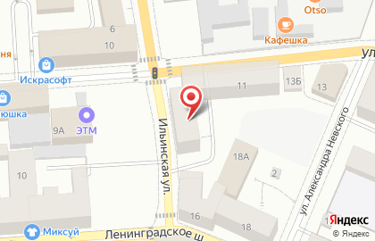 Строительный магазин Выборгский гвоздь на карте