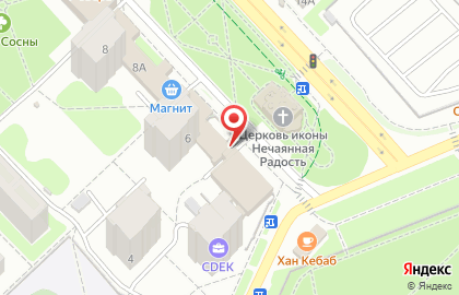 Магазин Южный в Сормовском районе на карте