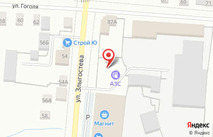АЗС в Перми на карте
