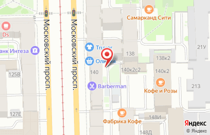 Оливия на Московском проспекте на карте