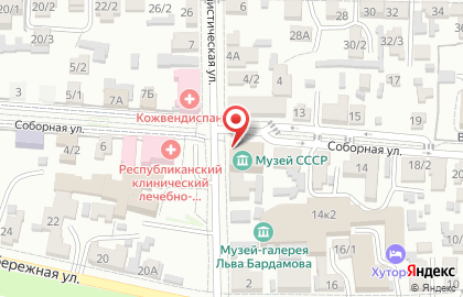 Продуктовый магазин Ласточка в Советском районе на карте