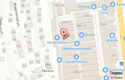 Магазин кухонной мебели Амели на карте