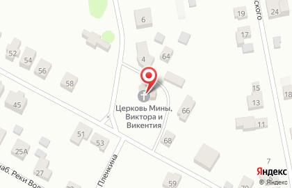 Церковь Мины, Виктора и Викентия на карте