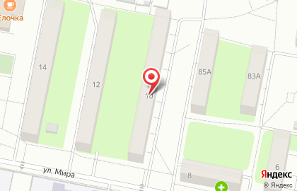 Компания ЛистОк на улице Мира, 10 на карте