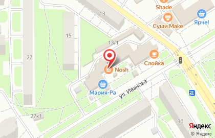 Фирменный магазин Бочкари в Советском районе на карте