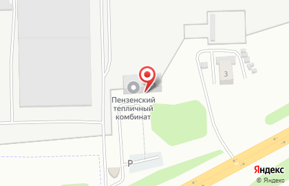 Пензенский тепличный комбинат на карте
