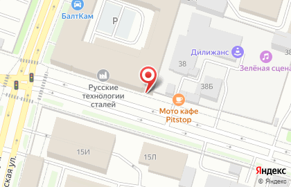 Магазин автозапчастей и автотоваров Аста на Рощинской улице на карте