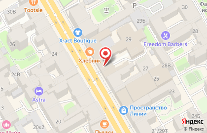 Юридическая компания Вертикаль Права на карте