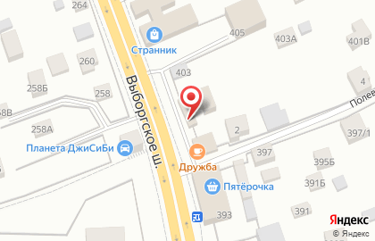 Бистро в Санкт-Петербурге на карте