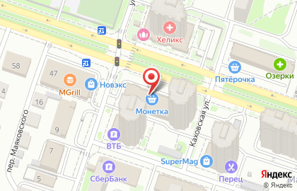 ОАО Банкомат, Газпромбанк на улице Героев Революции на карте