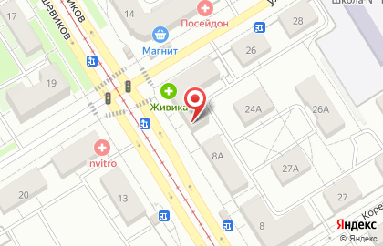 Салон бытовых услуг в Орджоникидзевском районе на карте