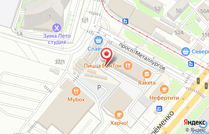 Магазин Домашние продукты в Краснооктябрьском районе на карте