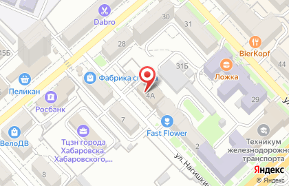 Государственный архив Хабаровского края в Центральном районе на карте