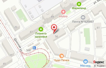 Ломбард Драгоценности Урала в Орджоникидзевском районе на карте