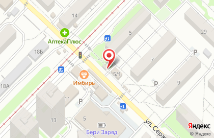 Цветочный магазин в Новосибирске на карте