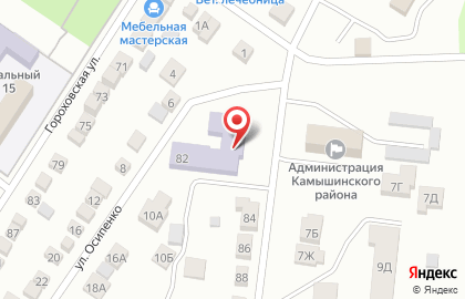 Камышинский индустриально-педагогический колледж им. Героя Советского Союза А.П. Маресьева в Камышине на карте