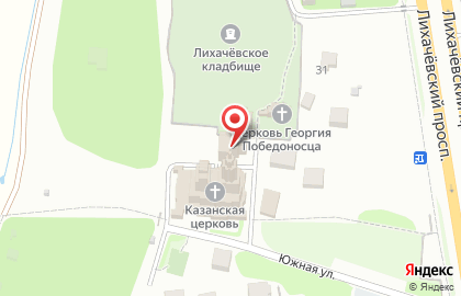 Храм Троицы Живоначальной в Москве на карте