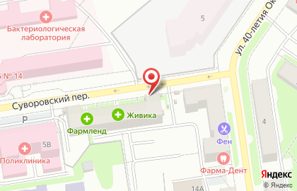 Магазин и киоск по продаже хлебобулочных изделий в Орджоникидзевском районе на карте