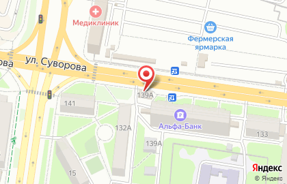 Магазин фейерверков Большой Праздник в Железнодорожном районе на карте